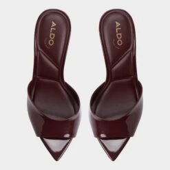 Aldo Anniebrilden Pointy Toe Stiletto Heels with Lucite Detail -The Aldo Shop product 14011259 anniebrilden red 601 002 033 alt5 sq gy