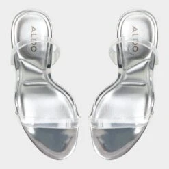 Aldo Quinilynn Women's Dress Sandals -The Aldo Shop product 14012325 quinilynn silver 040 002 020 alt5 sq gy