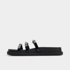 Aldo Zephyra Women's Comfortable Casual Sandals -The Aldo Shop product 14012464 zephyra black 001 002 004 alt2 sq gy