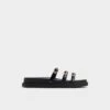 Aldo Zephyra Women's Comfortable Casual Sandals 2 Aldo Zephyra Women's Comfortable Casual Sandals -The Aldo Shop product 14012464 zephyra black 001 002 004 main sq gy