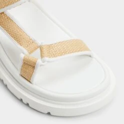 Aldo Oceana Women's Casual Summer Sandals -The Aldo Shop product 14012469 oceana beige 101 003 040 alt4 sq gy