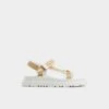 Aldo Oceana Women's Casual Summer Sandals -The Aldo Shop product 14012469 oceana beige 101 003 040 main sq gy