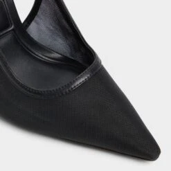 Aldo Pearsly Women's Slingback Shoes -The Aldo Shop product 14016589 pearsly black 001 003 023 alt4 sq gy