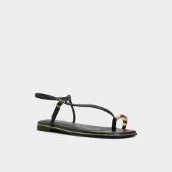 Aldo Jomalina Women's Casual Summer Sandals -The Aldo Shop product 14016591 jomalina black 001 001 043 alt3 sq gy