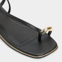 Aldo Jomalina Women's Casual Summer Sandals -The Aldo Shop product 14016591 jomalina black 001 001 043 alt4 sq gy