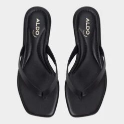 Aldo Theao Women's Casual Comfort Sandals -The Aldo Shop product 14017721 theao black 001 001 043 alt5 sq gy