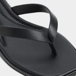 Aldo Theao Women's Casual Comfort Sandals -The Aldo Shop product 14017721 theao black 001 001 043 detail sq gy
