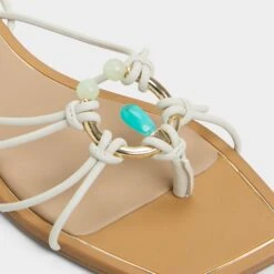 Aldo Nirena Women's Flat Sandals 15 Aldo Nirena Women's Flat Sandals -The Aldo Shop product 14017728 nirena white 121 002 043 detail sq gy