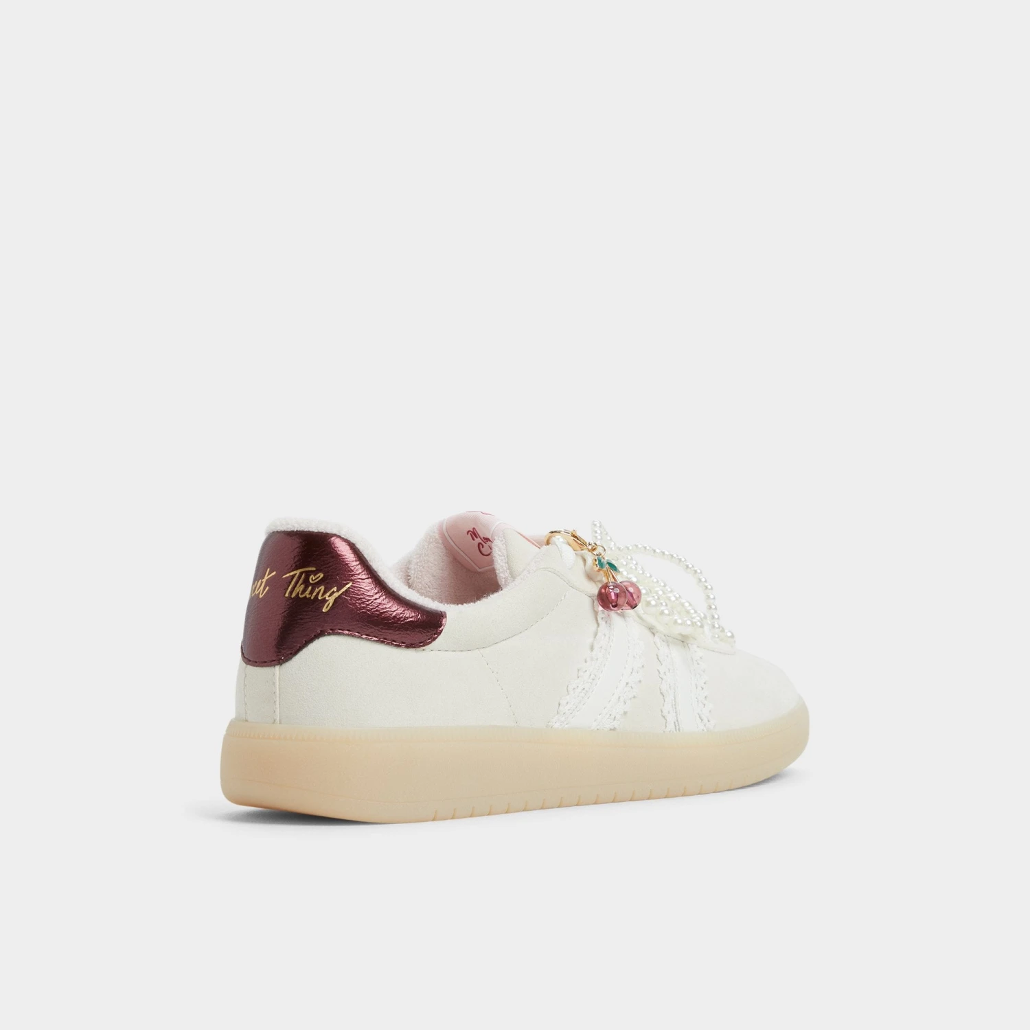 Aldo Sweetthing Women's Retro Leather and Canvas Sneakers 4 Aldo Sweetthing Women's Retro Leather and Canvas Sneakers - Image 2