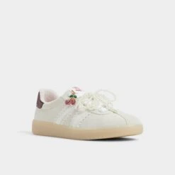 Aldo Sweetthing Women's Retro Leather and Canvas Sneakers 14 Aldo Sweetthing Women's Retro Leather and Canvas Sneakers -The Aldo Shop product 14030358 sweetthing white 121 001 046 alt3 sq gy