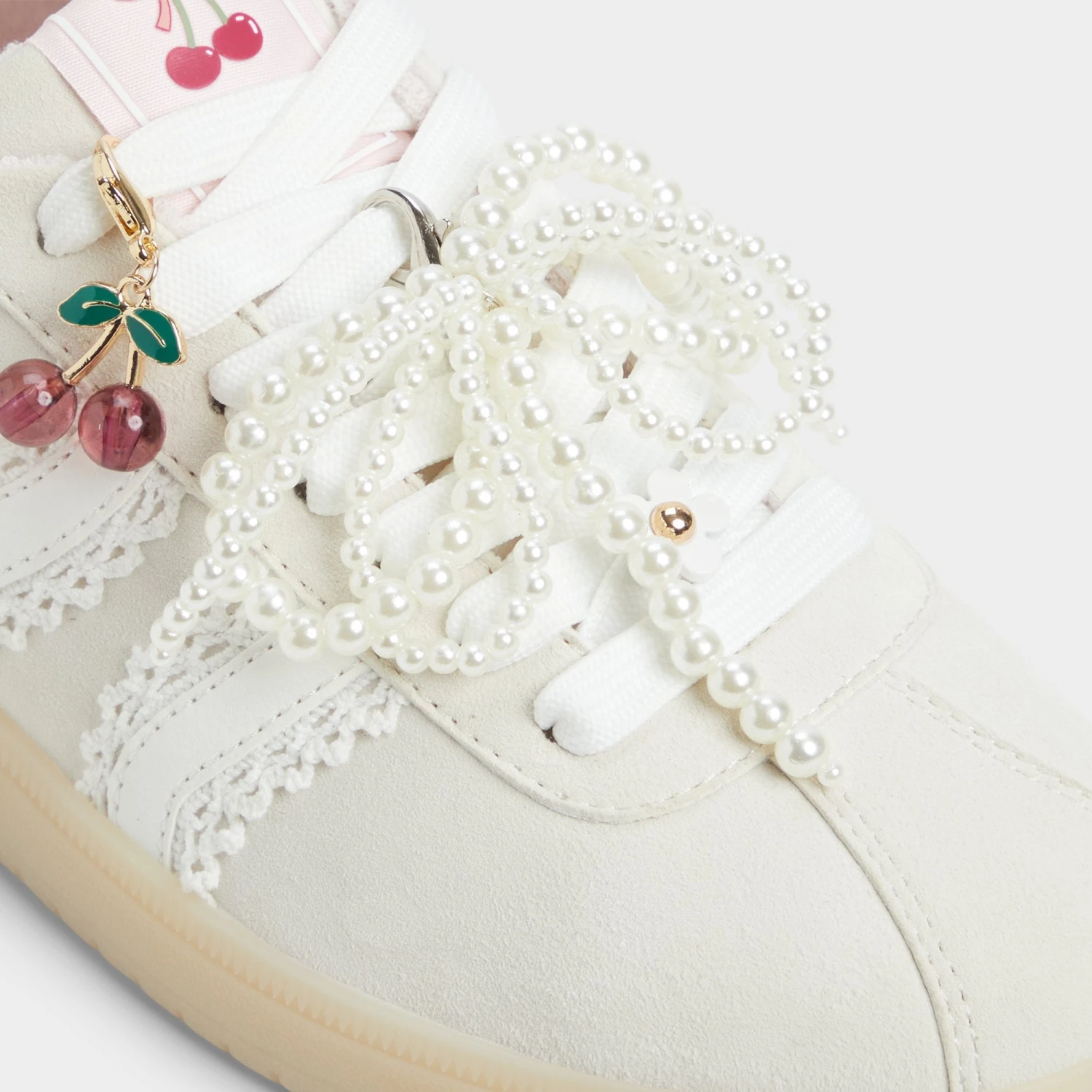 Aldo Sweetthing Women's Retro Leather and Canvas Sneakers 9 Aldo Sweetthing Women's Retro Leather and Canvas Sneakers - Image 7