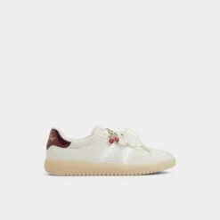 Aldo Sweetthing Women's Retro Leather and Canvas Sneakers