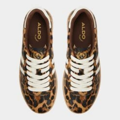 Aldo Chicsneaker: Women's Vintage-Inspired Animal Print Sneakers -The Aldo Shop product 14030364 chicsneaker multi 967 001 037 alt5 sq gy