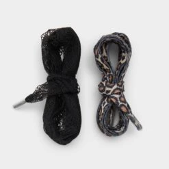 Aldo Lacelover - Animal Print Women's Shoe Laces -The Aldo Shop product 14038420 lacelover brown 240 alt2 sq gy