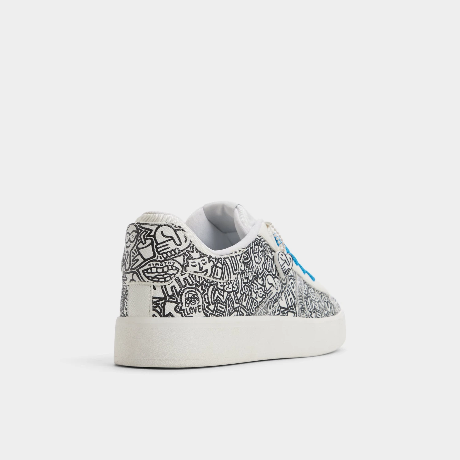 Aldo x Timothy Goodman Women's Leather Street-Art Sneakers 4 Aldo x Timothy Goodman Women's Leather Street-Art Sneakers - Image 2