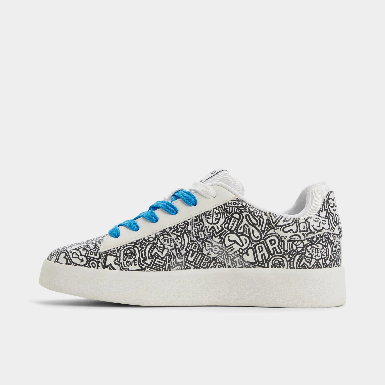 Aldo x Timothy Goodman Women's Leather Street-Art Sneakers 5 Aldo x Timothy Goodman Women's Leather Street-Art Sneakers - Image 3