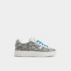 Aldo x Timothy Goodman Women's Leather Street-Art Sneakers -The Aldo Shop product 14038436 tgoodman01 white 122 002 043 main sq gy