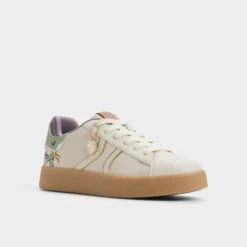 Aldo Dina Sami Women's Vegan Leather Sneakers with Palm Graphic 15 Aldo Dina Sami Women's Vegan Leather Sneakers with Palm Graphic -The Aldo Shop product 14038439 dinasami01 multi 963 002 043 alt3 sq gy