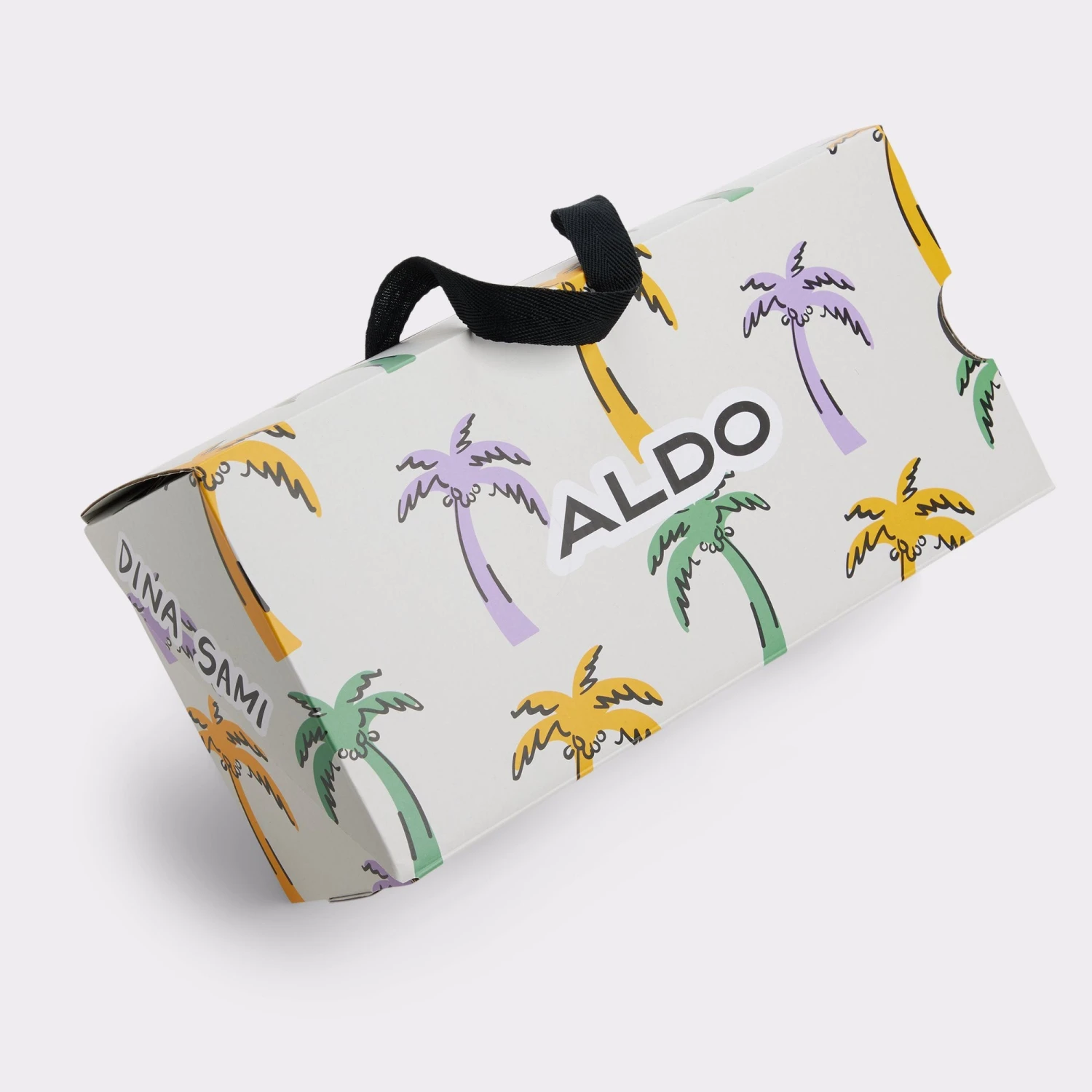 Aldo Dina Sami Women's Vegan Leather Sneakers with Palm Graphic 9 Aldo Dina Sami Women's Vegan Leather Sneakers with Palm Graphic - Image 7