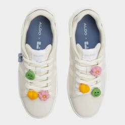 Aldo Hyperthalamuscorp Women's Floral Charms Padded Sneakers -The Aldo Shop product 14038440 hypertmc01 white 154 002 043 alt5 sq gy