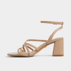 Aldo Esther Women's Brown Dress Sandals -The Aldo Shop product 14039513 esther beige 274 001 043 alt2 sq gy