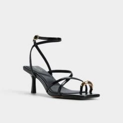 Aldo Elodiah Dress Sandals for Women -The Aldo Shop product 14039521 elodiah black 001 002 042 alt3 sq gy