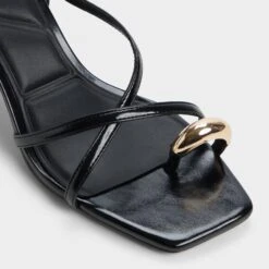 Aldo Elodiah Dress Sandals for Women -The Aldo Shop product 14039521 elodiah black 001 002 042 alt4 sq gy