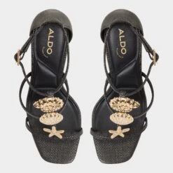 Aldo Summerdate Women's Dress Sandals -The Aldo Shop product 14039522 summerdate black 001 003 040 alt5 sq gy