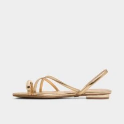 Aldo Synthesa Women's Dress Sandals -The Aldo Shop product 14039526 synthesa gold 711 002 051 alt2 sq gy