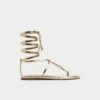 Aldo Artemisa - Chic Women's Warm-Weather Sandals -The Aldo Shop product 14039546 artemisa gold 710 001 051 main sq gy