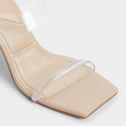 Aldo Calley Brown Women's Dress Sandals - Elegant & Versatile -The Aldo Shop product 14039550 calley beige 274 002 020 alt4 sq gy
