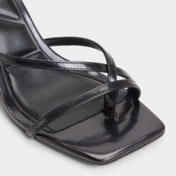 Aldo Calypsa Women's Animal Print Dress Sandals -The Aldo Shop product 14039551 calypsa black 001 001 042 alt4 sq gy