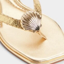 Aldo Conchiglia Women's Casual Summer Sandals -The Aldo Shop product 14039557 conchiglia gold 711 002 051 detail sq gy