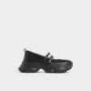 Aldo Aethera Women's Chunky Sole Mary Jane Sneakers -The Aldo Shop product 14043828 aethera black 001 002 043 main sq gy