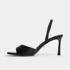 Aldo Andya Women's Leather Slingback Stiletto Heels 12 Aldo Andya Women's Leather Slingback Stiletto Heels -The Aldo Shop product 14053479 andya black 001 002 043 alt2 sq gy
