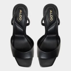 Aldo Andya Women's Leather Slingback Stiletto Heels 15 Aldo Andya Women's Leather Slingback Stiletto Heels -The Aldo Shop product 14053479 andya black 001 002 043 alt5 sq gy
