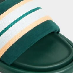 Aldo Nydelagan Green Striped Slide Sandals -The Aldo Shop product 14053503 nydelagan green 342 003 027 detail sq gy