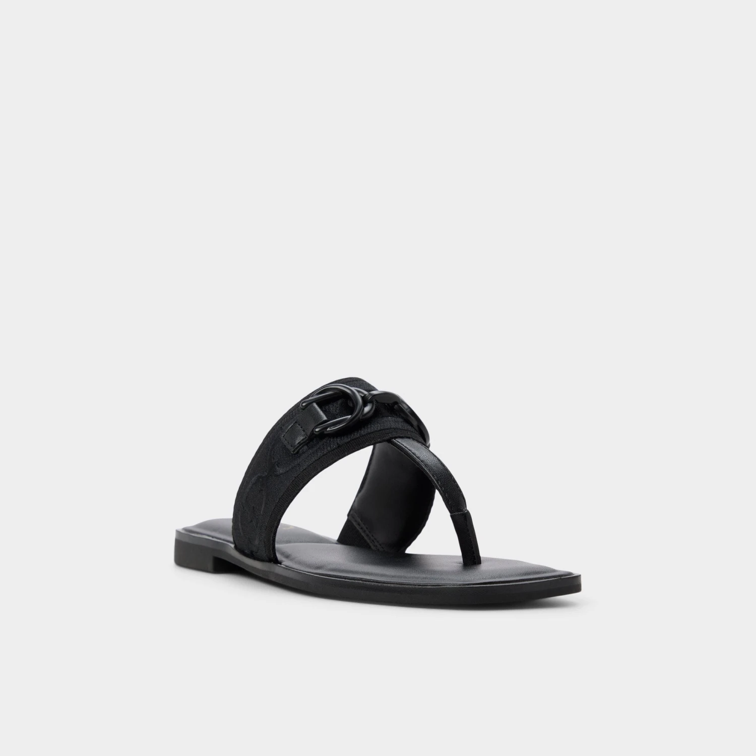 Aldo Coralynna Leather Strappy Sandals with Cushioned Footbed - Image 4