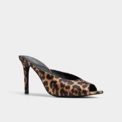 Aldo Elenara Leopard Print Pointed Toe Stiletto Mules -The Aldo Shop product 14053597 elenara multi 967 003 032 alt3 sq gy