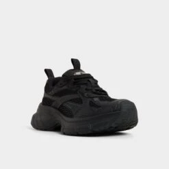 Aldo Powerplay Women's Black Jogger Sneakers -The Aldo Shop product 14055008 powerplay black 001 002 029 alt3 sq gy