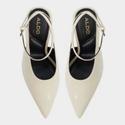 Aldo Lisandre Women's Cut-Out Slingback Stiletto Heels -The Aldo Shop product 14055280 lisandre beige 276 002 042 alt5 sq gy