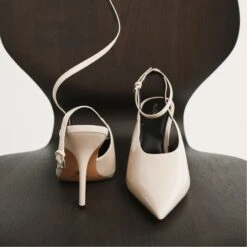 Aldo Lisandre Women's Cut-Out Slingback Stiletto Heels -The Aldo Shop product 14055280 lisandre beige 276 002 042 look part sq nt