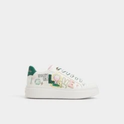Aldo Foremore Women's Fashion Sneakers with Graphic Patches