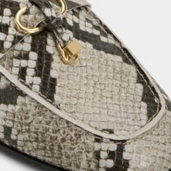 Aldo Ybilide Women's Snake-Print Leather Loafers -The Aldo Shop product 14058813 ybilide white 122 002 044 detail sq gy