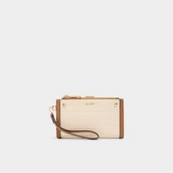 Aldo Banaeteriel Convertible Ribbed Wristlet Clutch