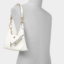 Aldo Mtl72purseex Leather Shoulder Bag with Removable Triangle Pouch -The Aldo Shop product 14077009 mtl72purseex white 100 002 029 alt3 sq gy