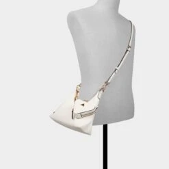 Aldo Mtl72purseex Leather Shoulder Bag with Removable Triangle Pouch -The Aldo Shop product 14077009 mtl72purseex white 100 002 029 alt4 sq gy