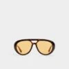 Aldo Talaterielx Tortoiseshell Aviator Sunglasses - Women's Chic Eyewear 1 Aldo Talaterielx Tortoiseshell Aviator Sunglasses - Women's Chic Eyewear -The Aldo Shop product 14087625 talaterielx brown 240 main sq gy