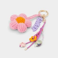 Aldo Flowerpower Stylish Bag Charm for Women
