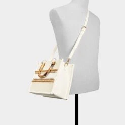 Aldo Hathaway Women's Chic Everyday Shoulder Bag -The Aldo Shop product 14087884 hathaway white 100 002 029 alt3 sq gy